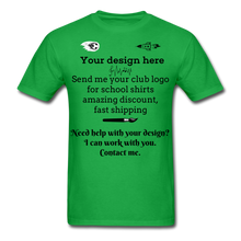 Load image into Gallery viewer, School Club Shirt, Unisex Classic T-Shirt - bright green
