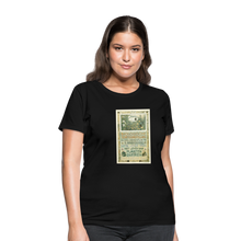 Load image into Gallery viewer, Biological Expo Art Nouveau, Women&#39;s T-Shirt - black
