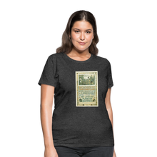 Load image into Gallery viewer, Biological Expo Art Nouveau, Women&#39;s T-Shirt - heather black
