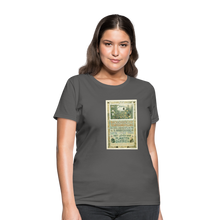 Load image into Gallery viewer, Biological Expo Art Nouveau, Women&#39;s T-Shirt - charcoal
