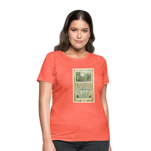 Load image into Gallery viewer, Biological Expo Art Nouveau, Women&#39;s T-Shirt - heather coral
