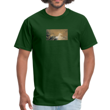 Load image into Gallery viewer, Tiger Against Dragon, Unisex Classic T-Shirt - forest green
