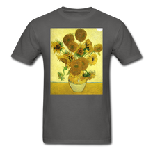 Load image into Gallery viewer, Sunflowers - Unisex Classic T-Shirt - charcoal
