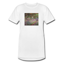 Load image into Gallery viewer, Spring Garden - Long Body Urban Tee - white

