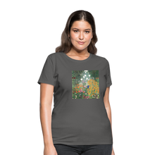 Load image into Gallery viewer, Flower Tower - Women&#39;s T-Shirt - charcoal
