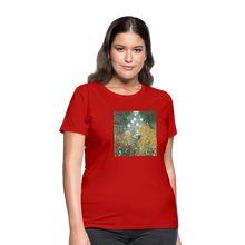 Load image into Gallery viewer, Flower Tower - Women&#39;s T-Shirt - red
