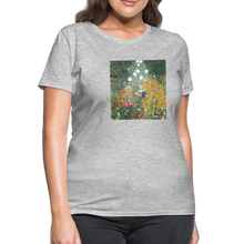 Load image into Gallery viewer, Flower Tower - Women&#39;s T-Shirt - heather gray
