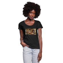 Load image into Gallery viewer, Attitude in a Parade - Women&#39;s Scoop Neck T-Shirt - black
