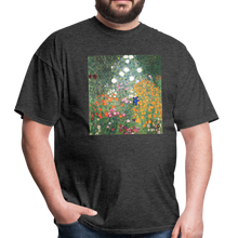 Load image into Gallery viewer, Flower Tower - Unisex Classic T-Shirt - heather black

