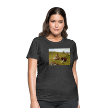 Load image into Gallery viewer, Scottish Spring Women&#39;s T-Shirt - heather black
