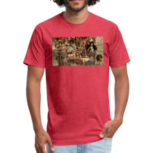Load image into Gallery viewer, Attitude in a Parade - Fitted Cotton/Poly T-Shirt by Next Level - heather red
