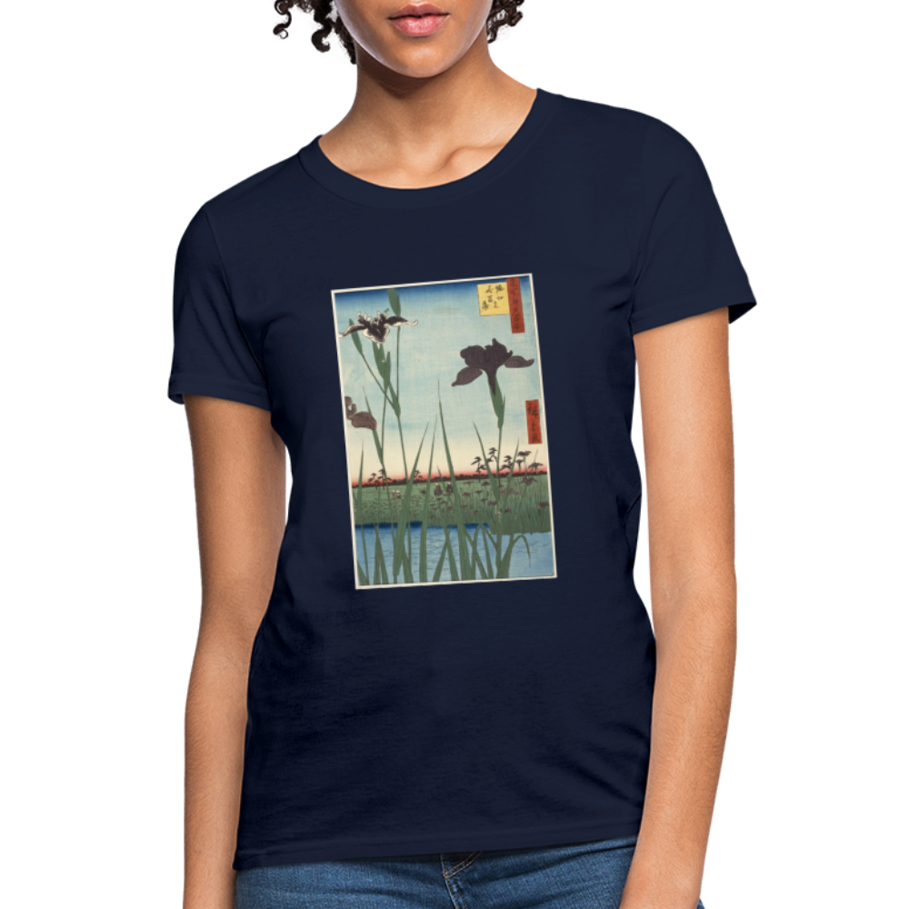 Iris Women's T-Shirt - navy