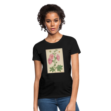 Load image into Gallery viewer, Hollyhock&#39;s Women&#39;s T-Shirt - black
