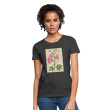 Load image into Gallery viewer, Hollyhock&#39;s Women&#39;s T-Shirt - heather black
