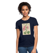 Load image into Gallery viewer, Hollyhock&#39;s Women&#39;s T-Shirt - navy
