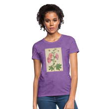 Load image into Gallery viewer, Hollyhock&#39;s Women&#39;s T-Shirt - purple heather
