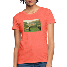 Load image into Gallery viewer, Telling the Bees Women&#39;s T-Shirt - heather coral
