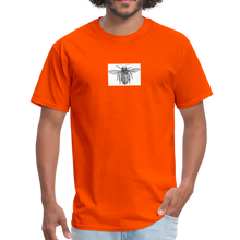 Load image into Gallery viewer, Bee Undercarriage Unisex Classic T-Shirt - orange
