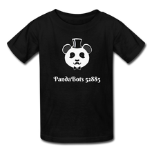 Load image into Gallery viewer, Kids&#39; PandaBots T-Shirt - black
