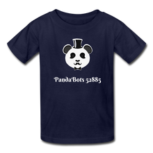 Load image into Gallery viewer, Kids&#39; PandaBots T-Shirt - navy
