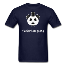 Load image into Gallery viewer, Adult PandaBots Classic T-Shirt - navy
